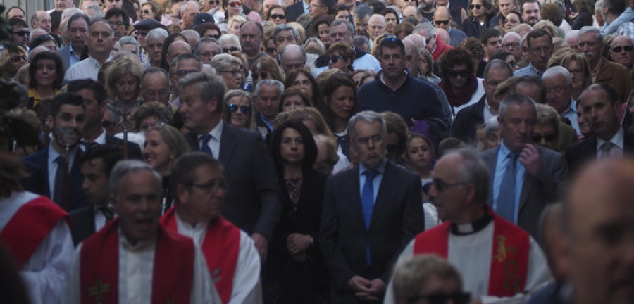 La ciudad vivió ayer uno de sus días más intensos con cinco procesiones