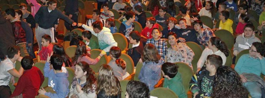 Cerca de 2.000 estudiantes en una nueva tanda del Cinensino y del programa sobre valores