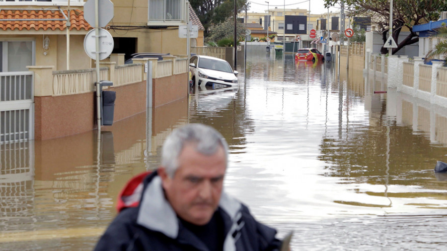 Las últimas lluvias dejan valores récord en  la península en tan solo veinticuatro horas