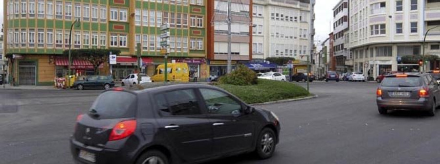 Finalizan las actuaciones en la rotonda de Canido y la calle del Sol, que reabre hoy al tráfico