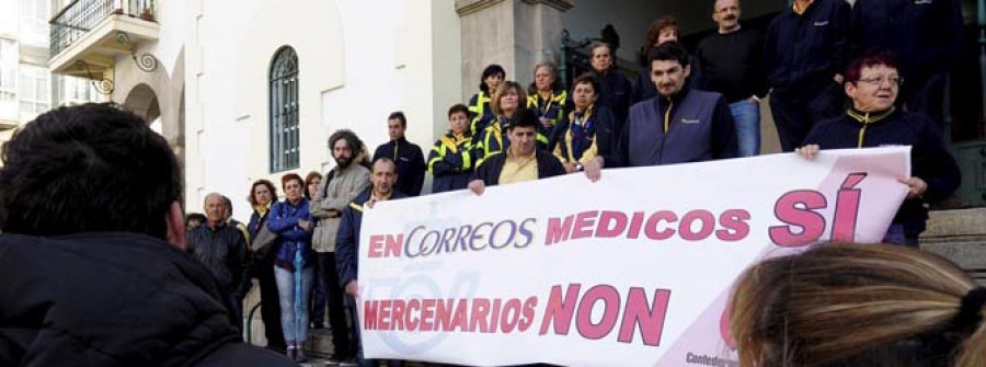 Los trabajadores de la oficina principal de Correos secundarán hoy otra protesta
