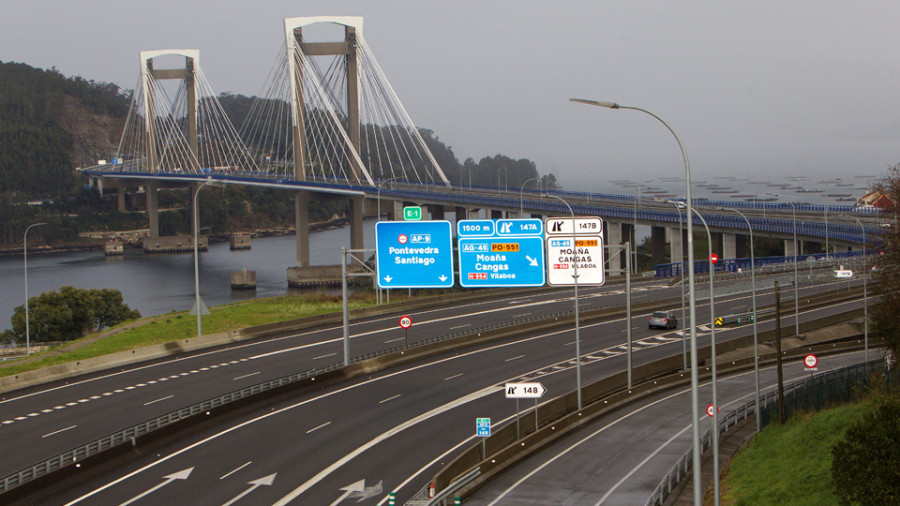 La AP-9 es una de las tres únicas autopistas españolas que suben sus tarifas en 2021
