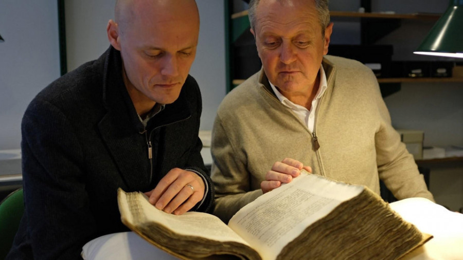 Hallan en Copenhage un manuscrito del hijo de Colón