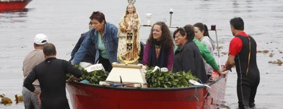 La Festa do Porto  de Meirás recordó  la tragedia de la  familia Bedoya