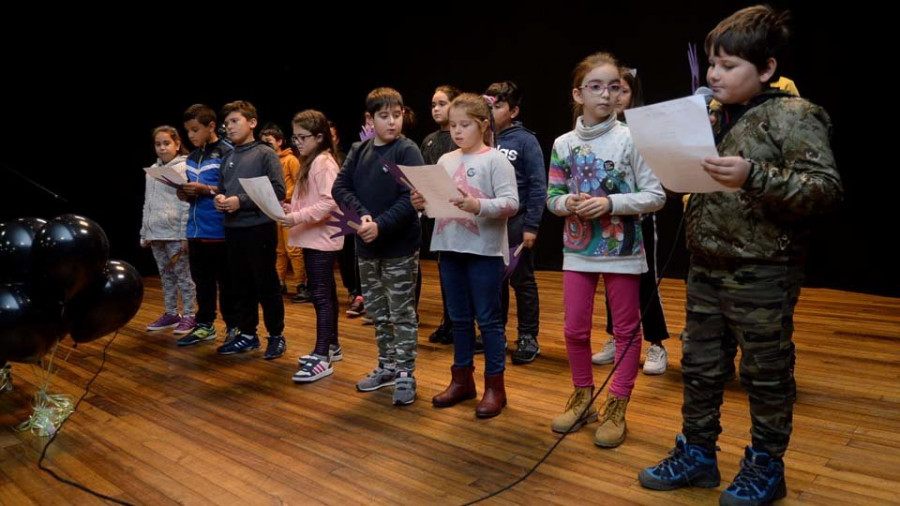 La Diputación difundirá por el 25N un corto obra de alumnos de As Pontes