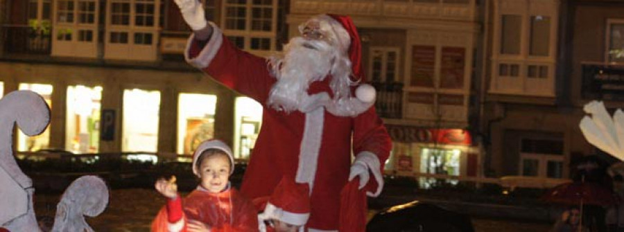 La actividad de la pista de hielo y la cabalgata de Papá Noel se suspenden a causa del temporlal