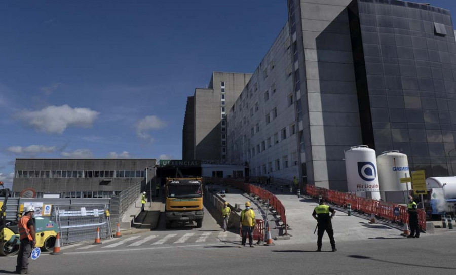 Comezan as obras do que será un dos novos edificios no Marcide