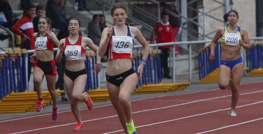 Ría y Narón suman doce medallas en la competición de edad sub 18