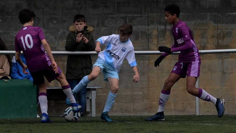 El Galicia de Caranza cadete empató ante el Deportivo