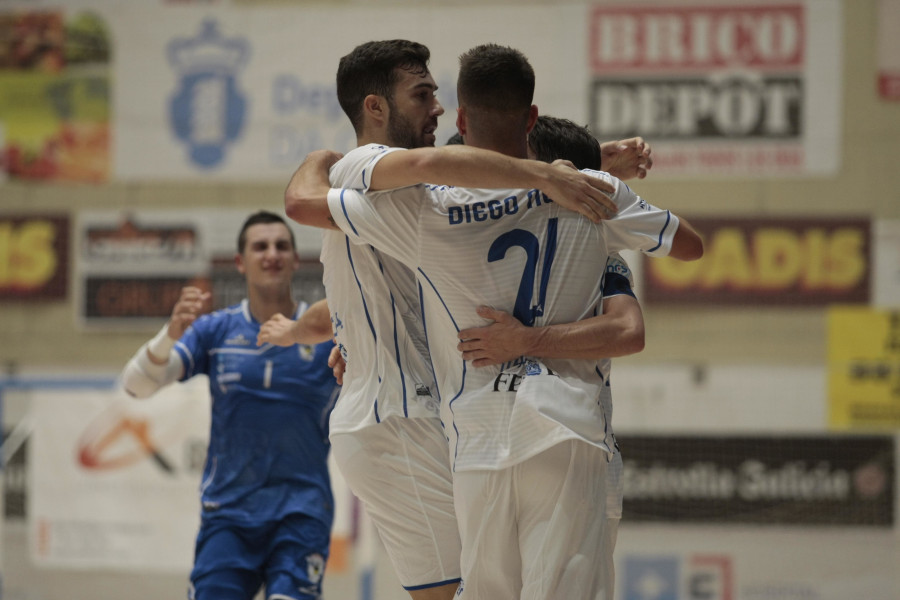 O Parrulo vence a ElPozo Murcia 3-2 y con dos tantos casi seguidos de Iván Rumbo y de Adri