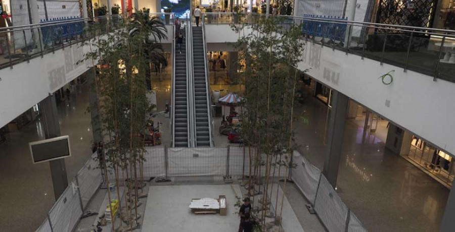La remodelación del centro comercial Odeón estará lista a finales de verano