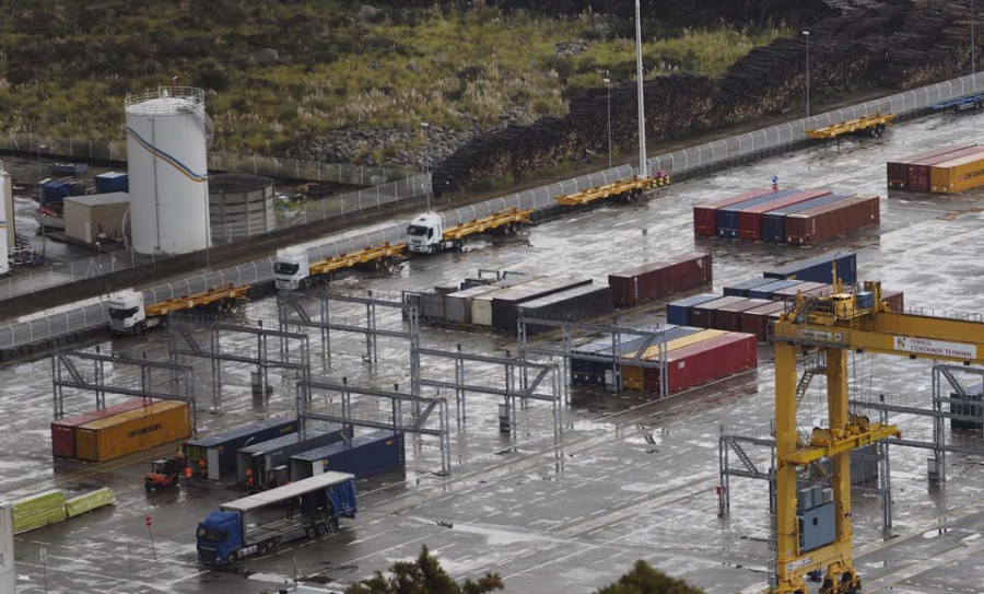 El puerto de Ferrol cerró 2019 con una caída del 18% en las toneladas movidas