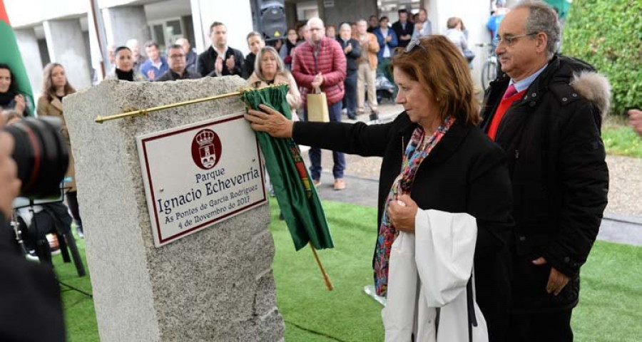 La villa de As Pontes recuerda al héroe del monopatín con el parque “Ignacio Echeverría”