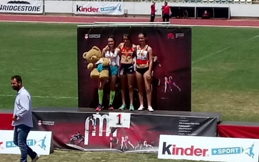 Laura Rico, bronce en el Nacional infantil por entidades