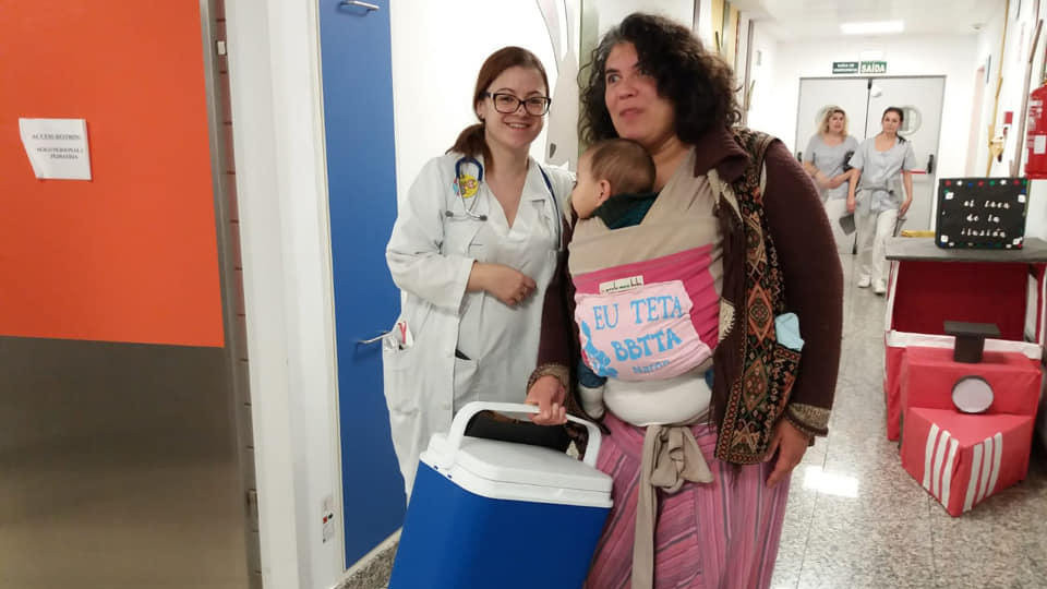 El Marcide habilita un punto de donación de leche materna para el banco de Santiago