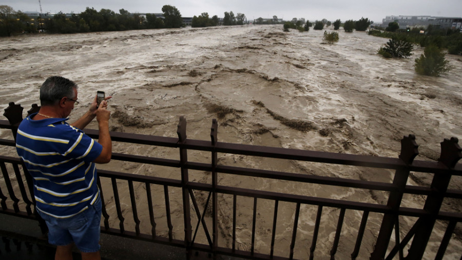 Las inundaciones provocan dos muertes en Francia y seis en Italia