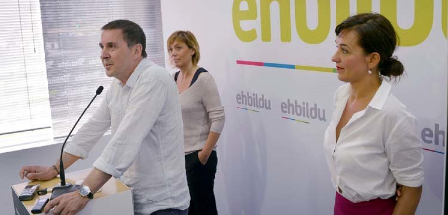 La Fiscalía da el primer paso para evitar que Otegi se presente a las elecciones