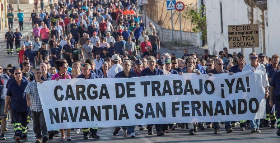 Los trabajadores de Navantia Ferrol 
no se unirán a las protestas de Cádiz