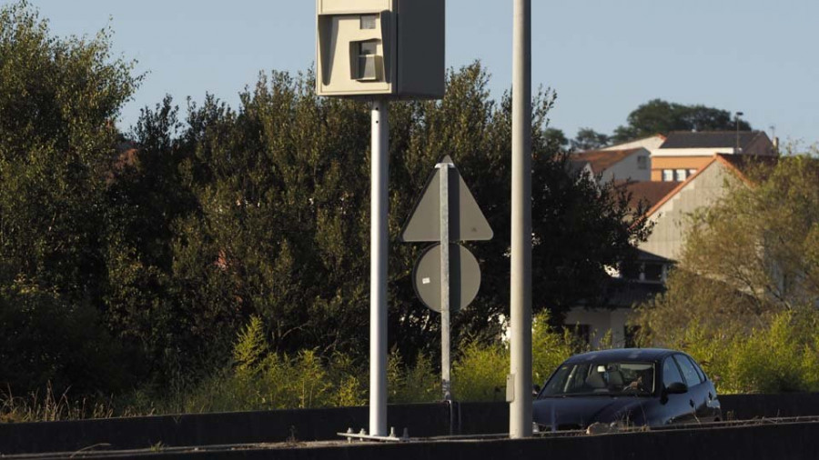 La comarca de Ferrol encabeza  las denuncias por exceso de velocidad