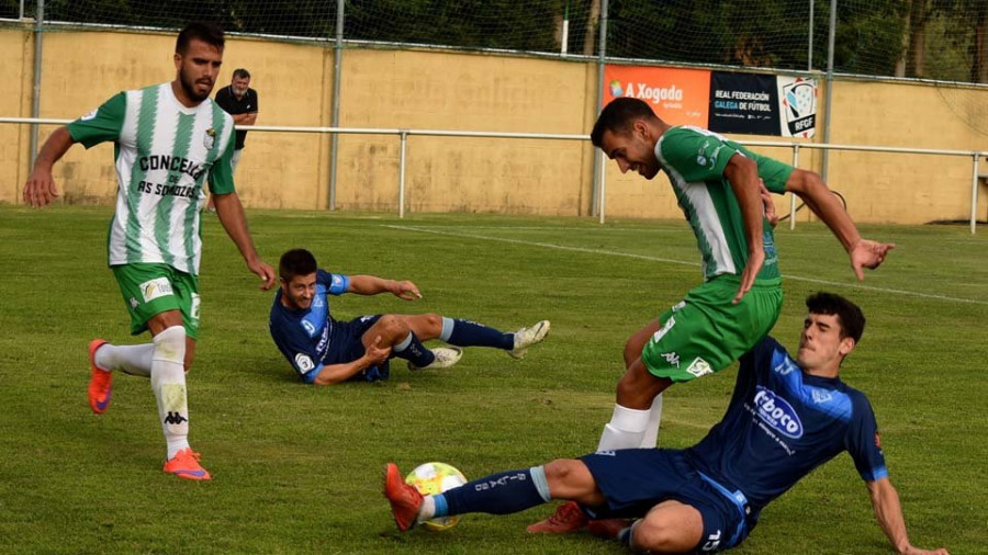 El Somozas suma su primer punto liguero