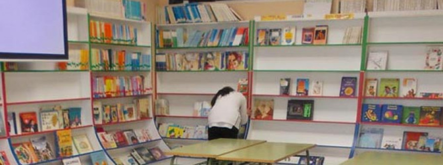 Cuatro colegios de la comarca impulsan la colaboración de los alumnos en las bibliotecas