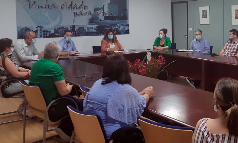 El comité del Juan Cardona recaba apoyos en Narón para la manifestación de mañana