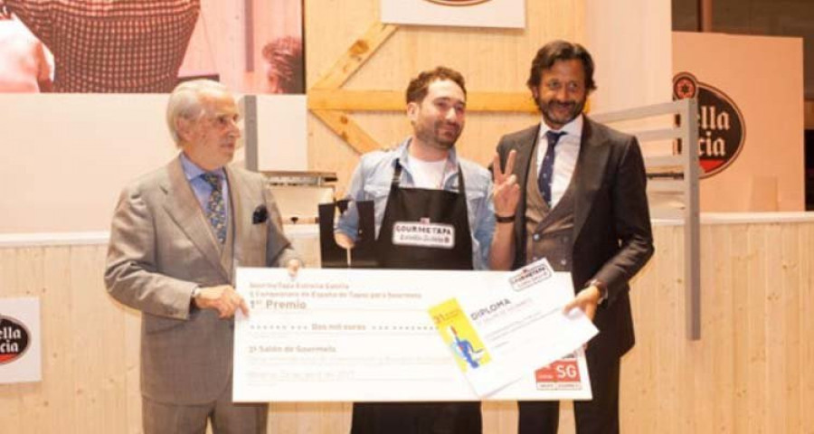 El chef Daniel López consigue crear la mejor tapa de España 
en el Salón Gourmets de Madrid