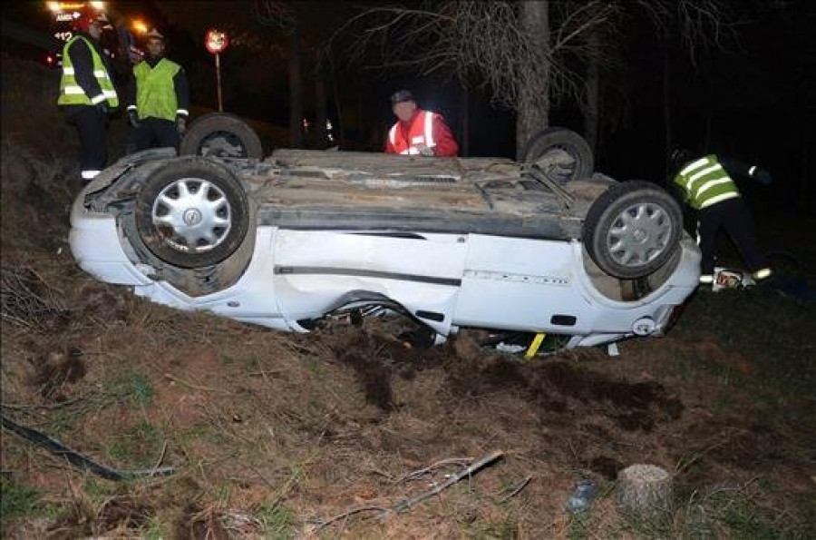 Ocho muertos en ocho accidentes de tráfico durante el fin de semana