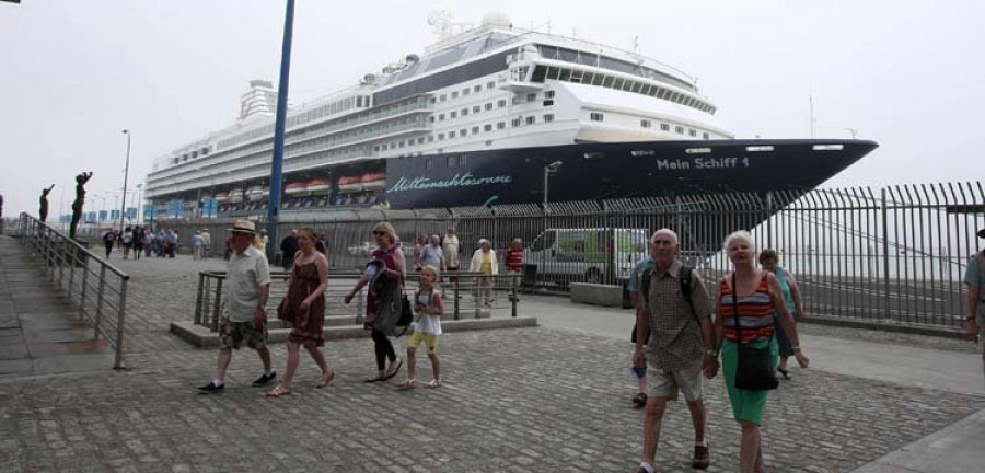 Los cruceristas aportarán un retorno económico de ocho millones en 2016