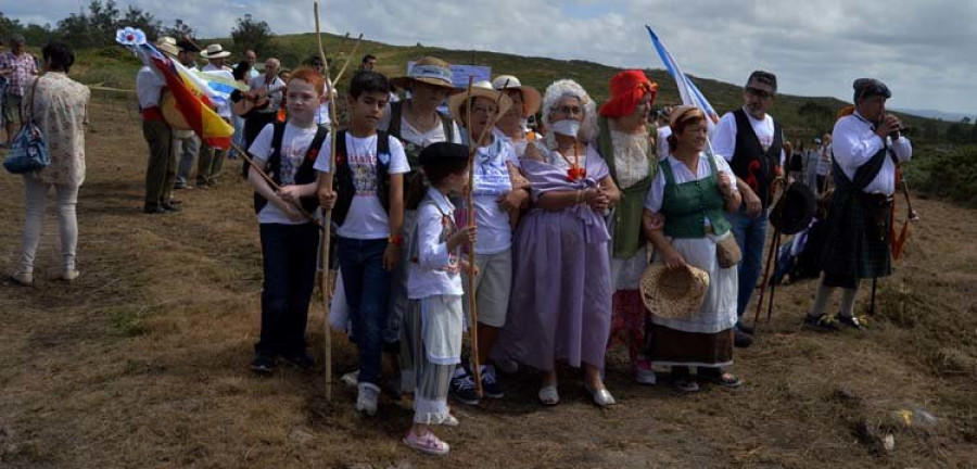 Unas 250 personas recrean la batalla de Brión