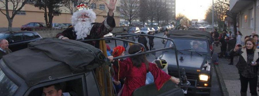 Os Reis Magos pisan Canido mentres preparan a gran festa de mañá