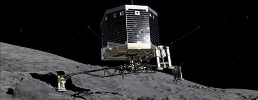 La sonda Rosetta envía imágenes de un cometa a 50 kilómetros de distancia