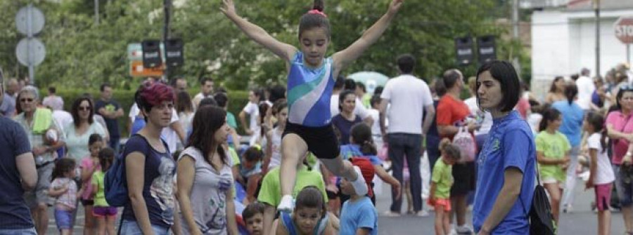 Fene vivió ayer una apretada agenda lúdica con música, deporte y gastronomía incluidas