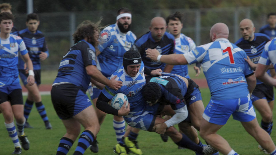 El Rugby Ferrol despide la liga regular en A Malata