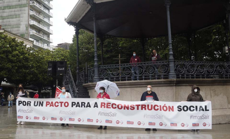 CCOO y UGT exigen un pacto para una salida justa de la crisis sanitaria