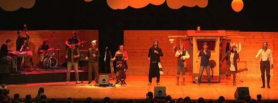 Gran cita coa música infantil  en galego o 17 de abril en Narón co espectáculo “Sons miúdos”