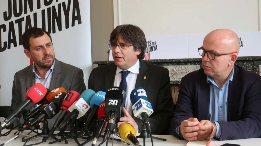 El Supremo decide hoy si Puigdemont puede ser candidato a las europeas
