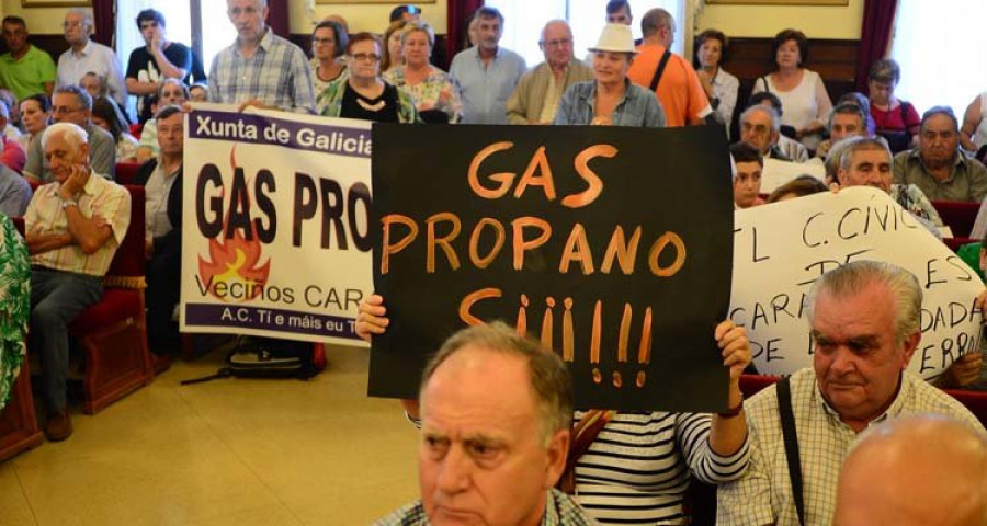 El Concello plantea acciones contra la solicitud de Gas Galicia de sustituir el propano