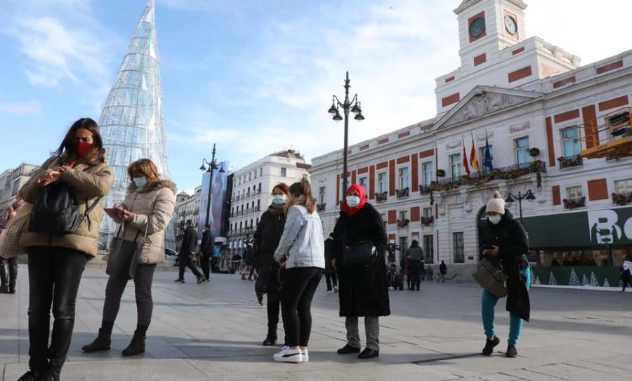 La Comunidad de Madrid no permitirá  acceder a la Puerta del Sol durante  las campanadas