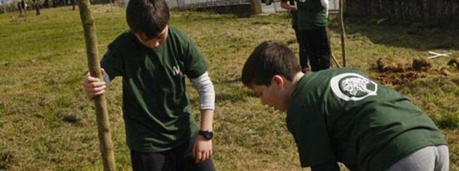 A Gándara acoge por segundo año la campaña medioambiental de Masaveu