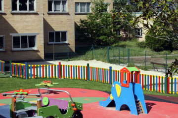 Ortigueira - Concluyen los trabajos de mejora de las zonas de recreo del colegio José María Lage