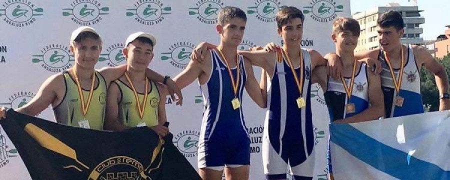 San Felipe y Cedeira saldan el Nacional de Sevilla con tres medallas