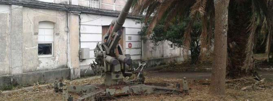 Los cañones del Sánchez Aguilera se instalarán en otros lugares del concello