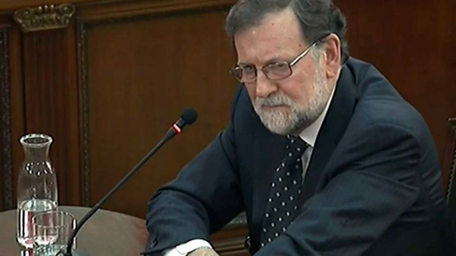 Rajoy afirma que siempre dejó claro que “en ningún caso” negociaría  un referéndum