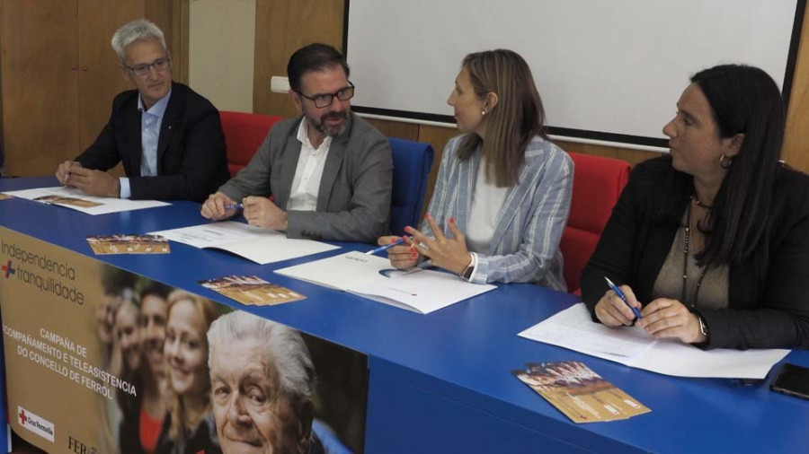 Ferrol promociona el servicio de teleasistencia para intentar cubrir todas las plazas disponibles