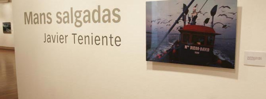 Máis de 2.300 persoas visitaron a mostra “Mans salgadas” do fotógrafo Javier Teniente