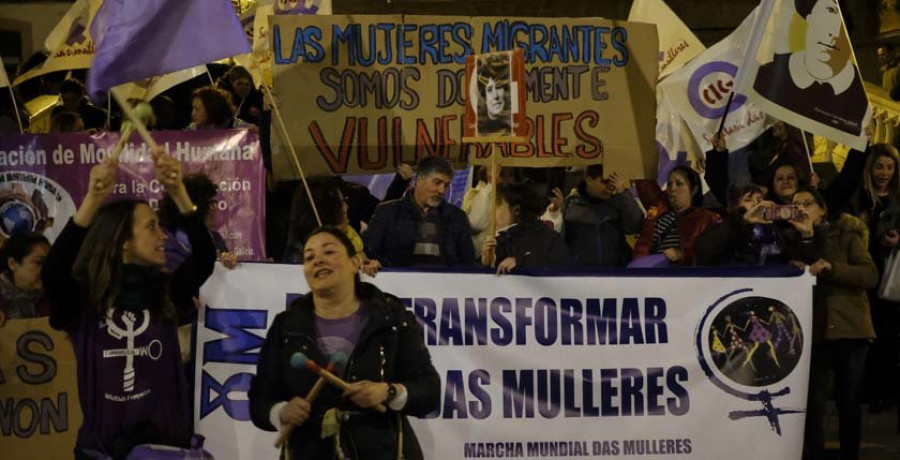 Ferrol sale a la calle para reivindicar 
la igualdad de género real en el 8-M