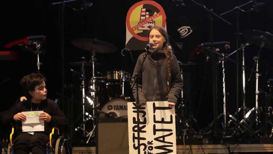 Greta Thunberg: “Haremos lo posible para que la crisis climática no se ignore más”