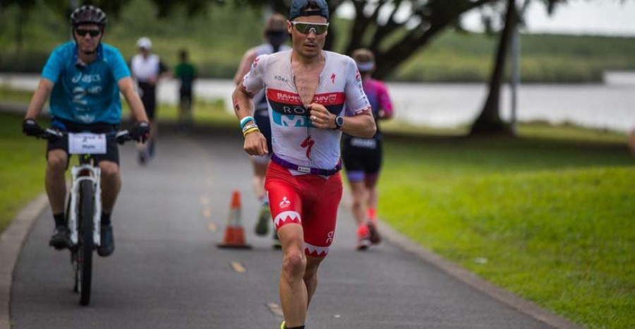 Gómez Noya abre su cuenta en el “ironman” con una plata en Australia