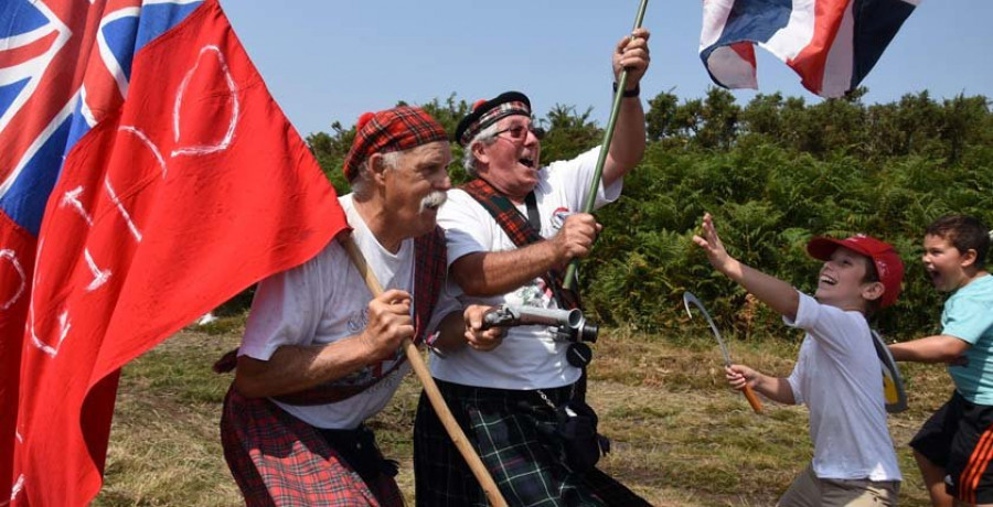 Ferrol recrea la batalla librada en 1800 contra los ingleses en Brión